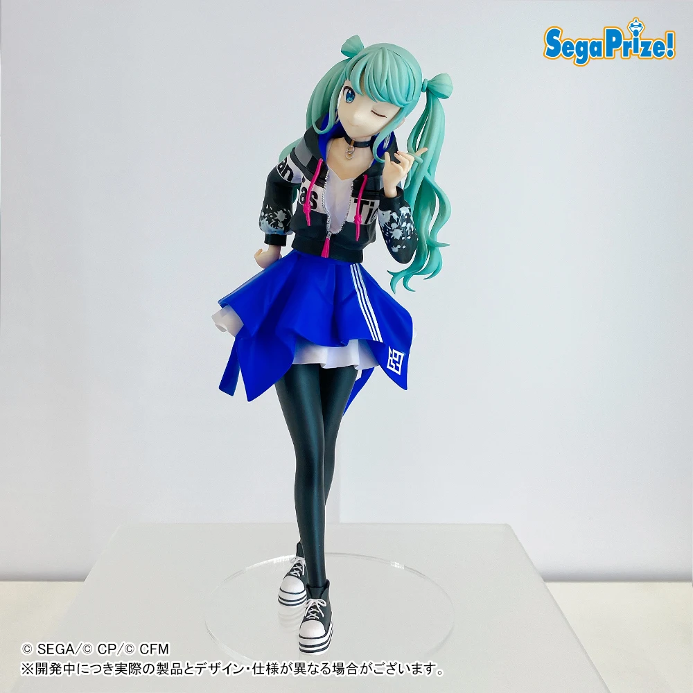 

В наличии Sega Project Sekai: цветная сцена! Подвиг. Фигурки героев аниме Hatsune Miku, 22 см