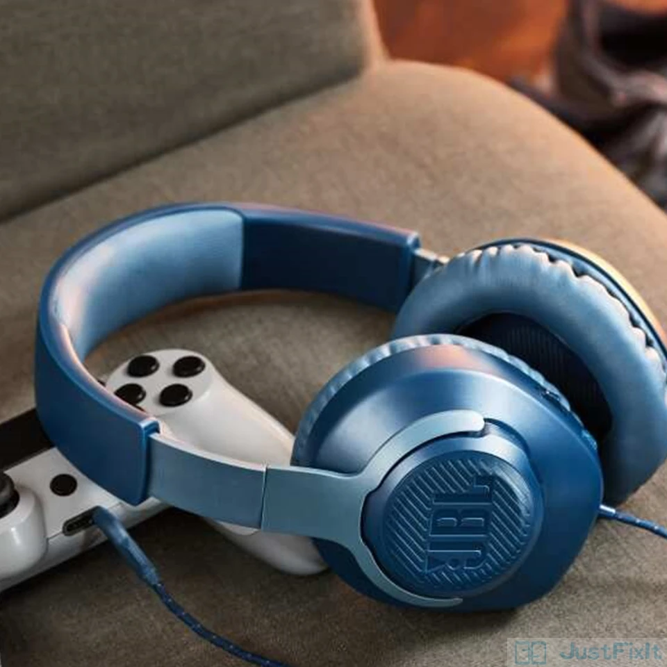 New JBL Quantum 100 Wired Headphone Gaming Headset with Mic Foldable Earphone for PlayStation/Switch/iPhone/Mac/VR | Электроника