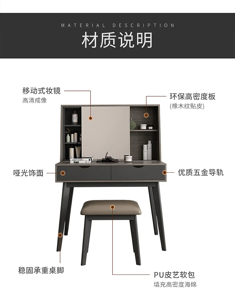 Туалетный столик Комод coiffeuse туалетный столик мебель для спальни muebles de dormitorio toaletka tocador de maquillaje mueble penteadeir