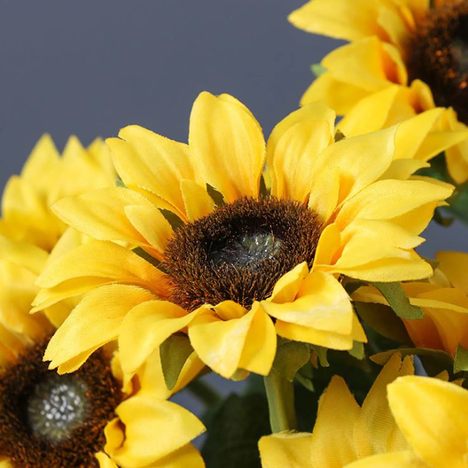 

Flower Silk Artificial Sunflowers 50cm Bouquet Wedding Party Decoration Floral Home Accessories Fake DIY Flowers Branch