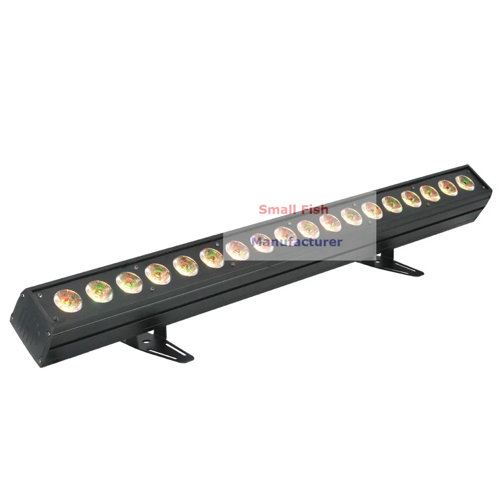 18X15W RGBWA Indoor LED Wall Wash Light DMX 512 Control Bar Line Stage Lighting Effect Disco Lights Party | Лампы и освещение