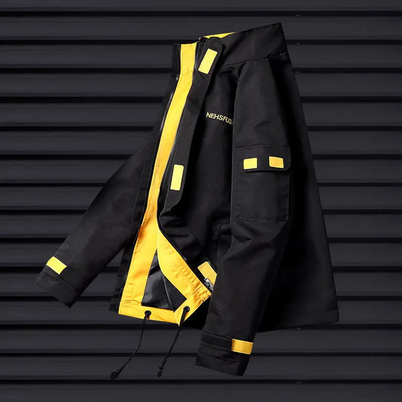 

Jacket men Korean loose fashion trend handsome men's coat casual youth autumn clothes students spring