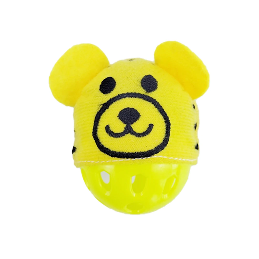 В форме животных Колокольчик мяч красочный мультфильм круглые звуковые игрушки