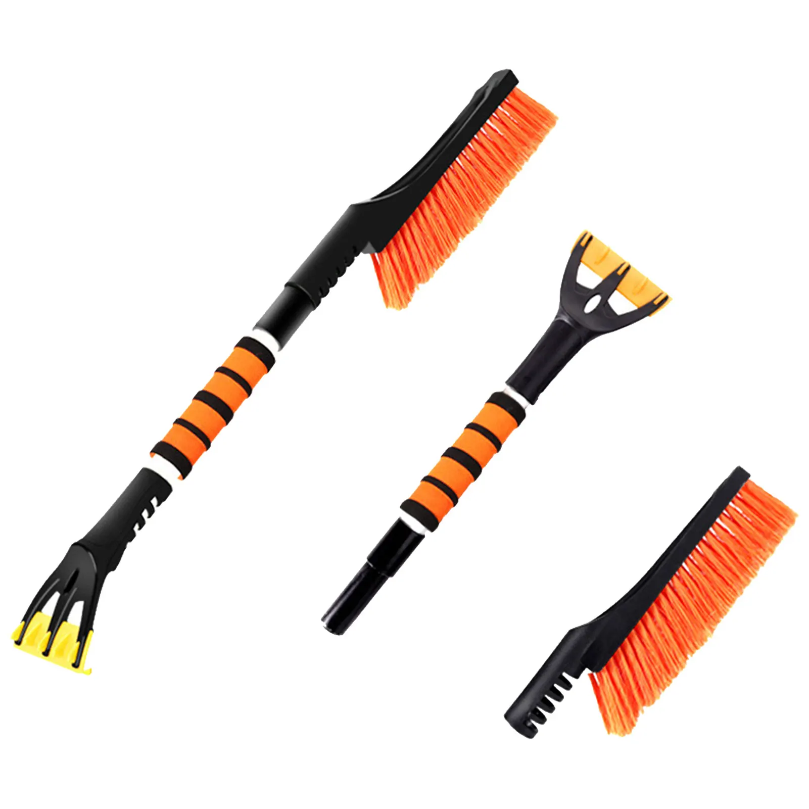 

2020 New Car Snow Removal Shovel Retractable Snow Brush Scraping Snow Shovel Glass Frost Winter Ice Scraper Removal Tool
