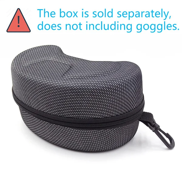 Only ski goggles box Лыжные очки двухслойные лыжные очки UV400 Анти-туман Лыжная маска Чехол для мужчин и женщин зимние сноуборд очки Сноубординг снегоход - Цвет: Only ski goggles box
