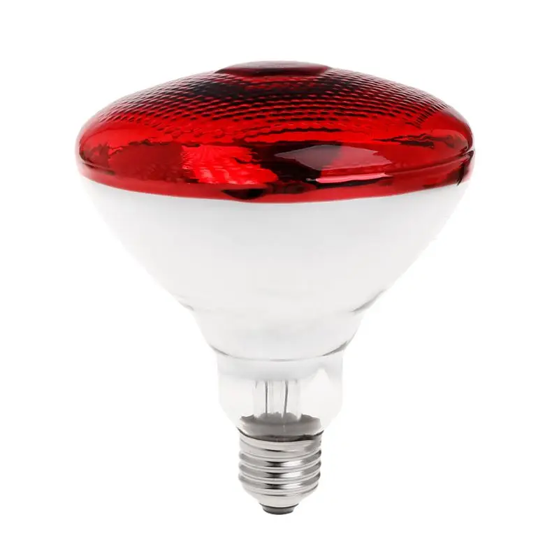Thermal Lamp Red Infrared Short Wave Farm Pig Piggy Heat Light Bulb Thicken High Quality Brooder 220V 100/150/200/250W E65B