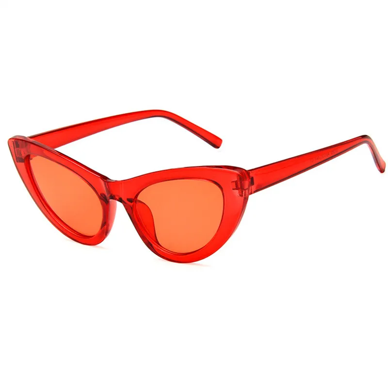 Кошачий глаз солнцезащитные очки женские 2019 новые модные треугольные маленькие