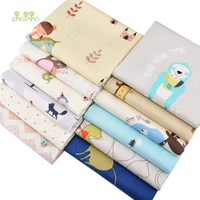 printed twill cotton satin fabric cartoon seriesfor diy sewing quilting baby childrens beddingshirtsskirt material