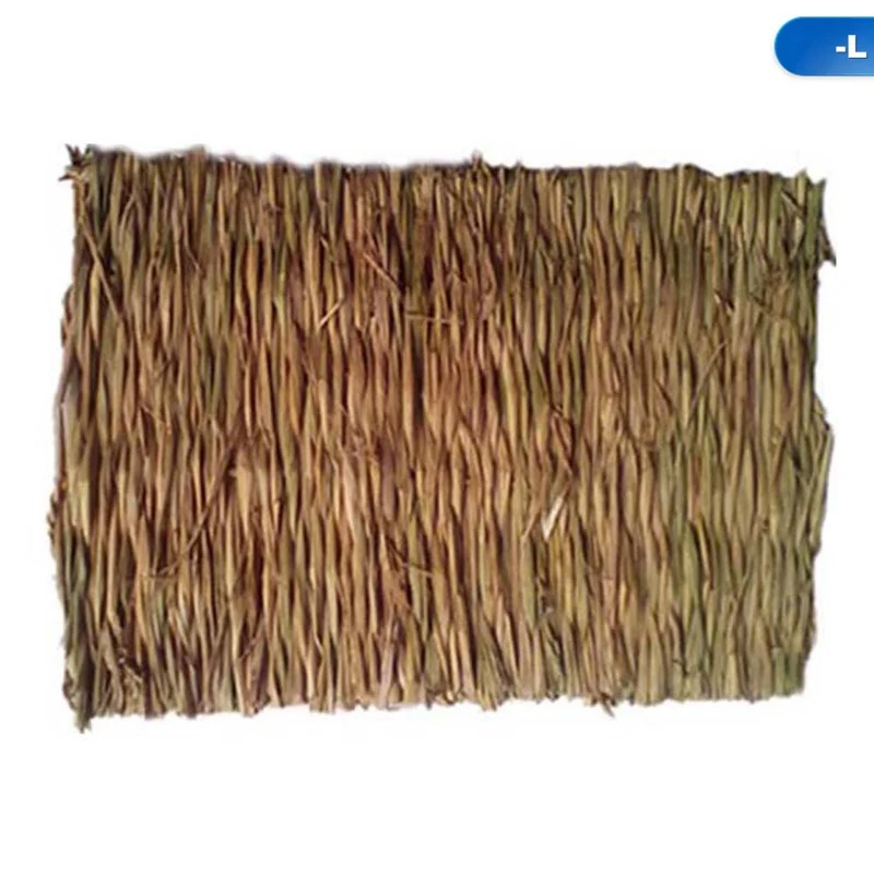 

Hamster Rabbit Grass Mat Pet Rabbit Chew Mat Breakers Toy Small Animal Rat Guinea Pig Bed House Interesting Pet Supplies