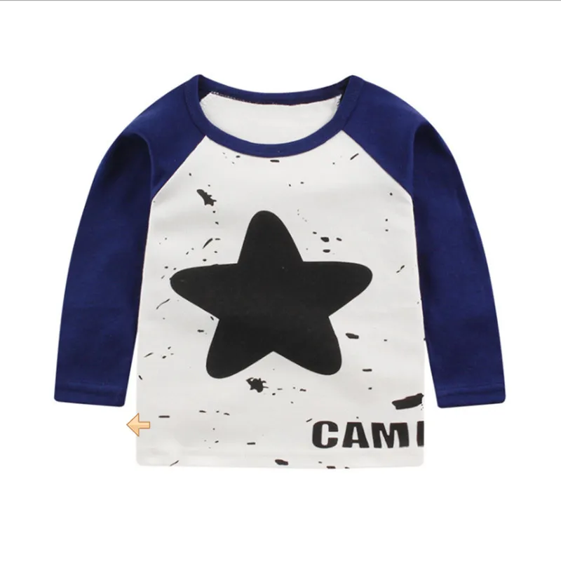 Luna Blanco/Хлопковые футболки с длинными рукавами для маленьких девочек camisas bebes ninas, одежда для маленьких девочек рубашки для дня рождения с круглым вырезом, модный топ