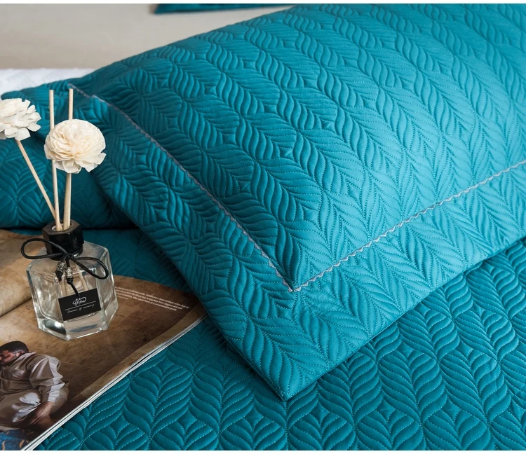

High-End 100 Egyptian Cotton quilt bedspread Bed Cover Three-Piece Cotton Quilted quilts sets bedspreads king size