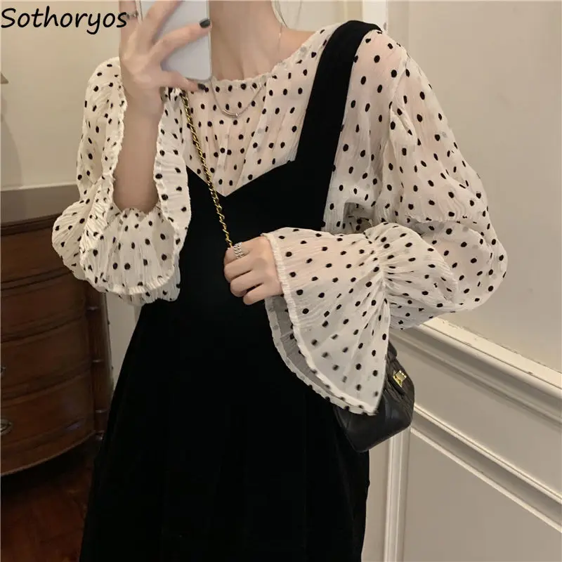 

Women Sleeveless Dress Solid Mini Length V-neck Sexy Ladies Vintage Loose High Waist Student Sweet Cute Kawaii All-match Retro