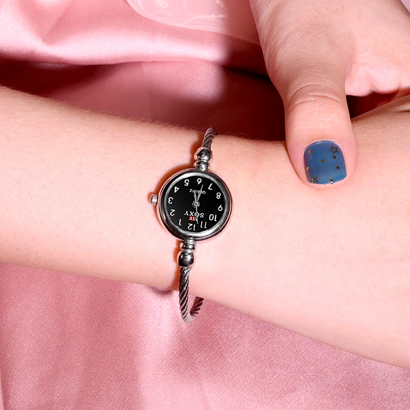SOXY Peacock Blue Women's Bracelet Watches For Women Luxury Ladies Watch Full Steel relogio feminino NEW Wristwatch