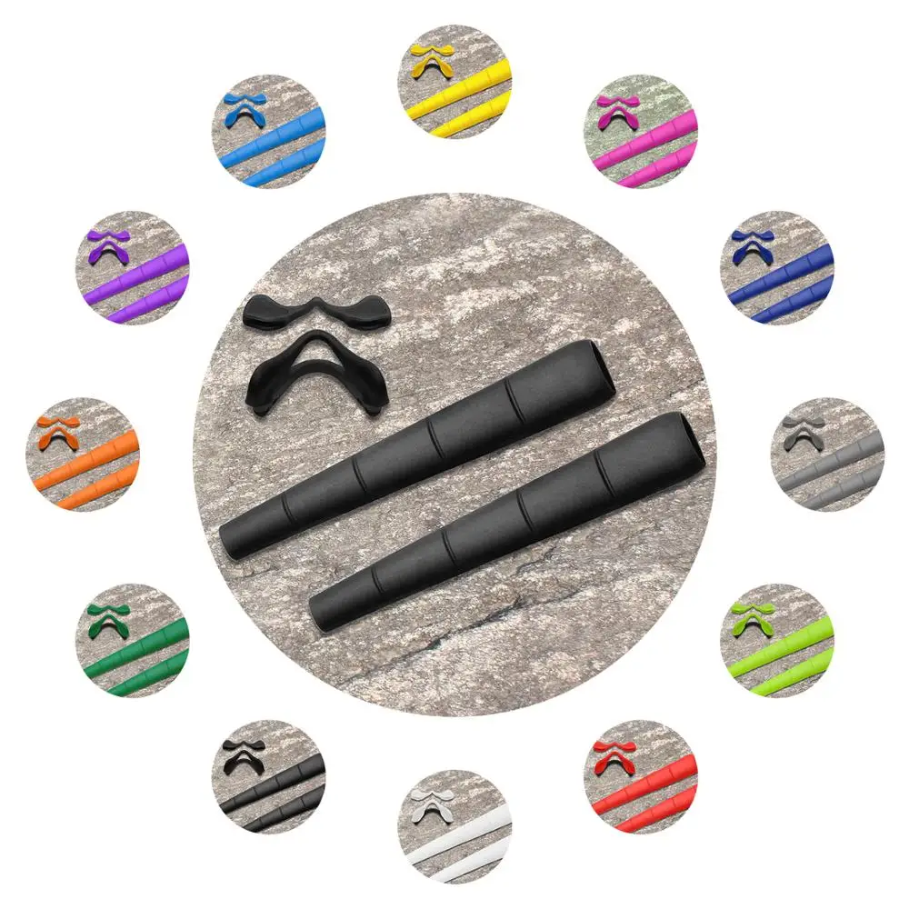 Комплект силиконовой резины E.O.S носки с ушками + носоупоры для оправы OAKLEY Si M 2 0/M 0