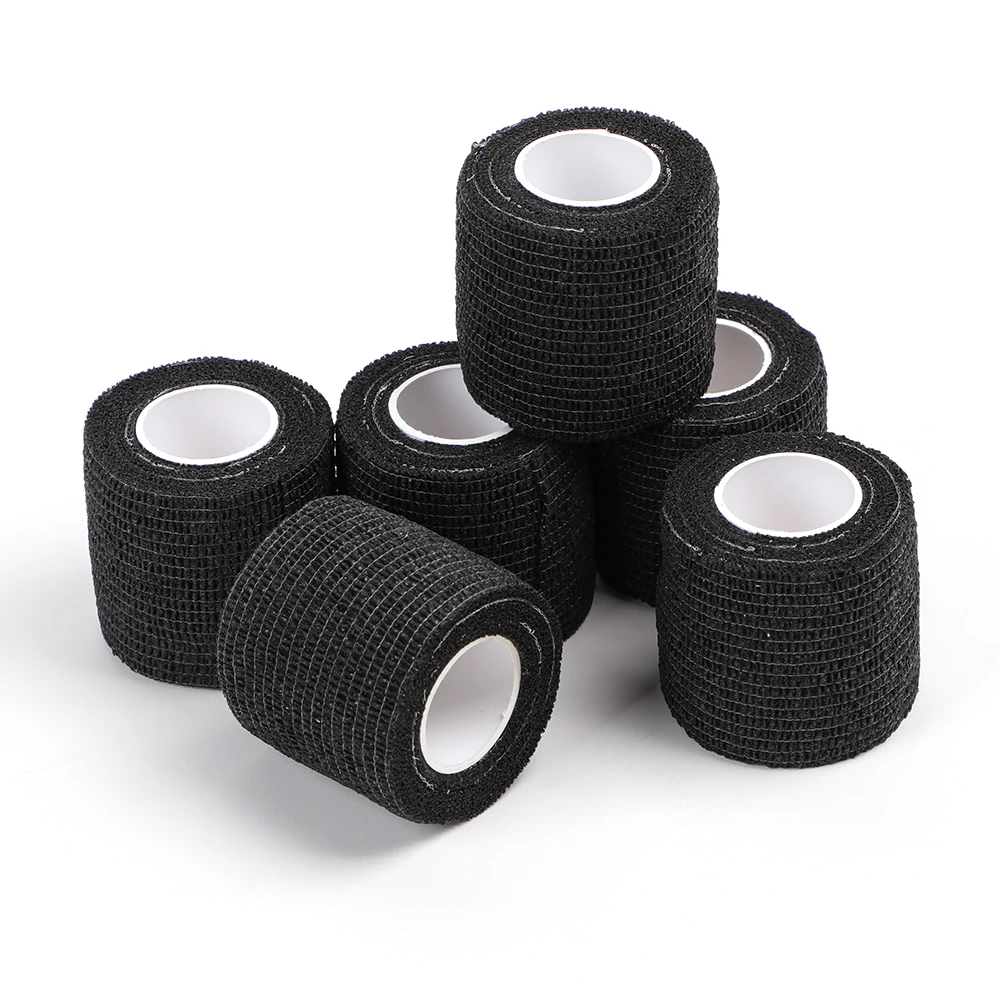

STIGMA Disposable Tattoo Bandage Camo Colorful self-adhesive Elastic Tattoos GunMachine Grips Cover Permanent Makeup Accessories