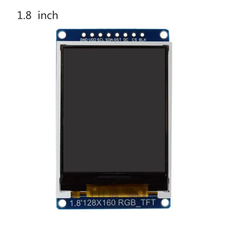 TFT дисплей 0 96 1 3 44 8 дюймов IPS 7P SPI HD 65K полноцветный ЖК модуль ST7735 / ST7789 Привод IC 80*160