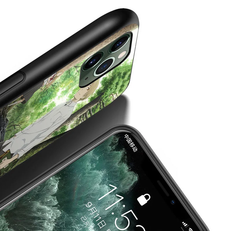 

Hot Japanese Anime Natsume Yuujinchou For Apple iPhone 12 Mini 11 XS Pro Max XR X 8 7 6 6S Plus 5 5S SE 2020 Black Phone Case