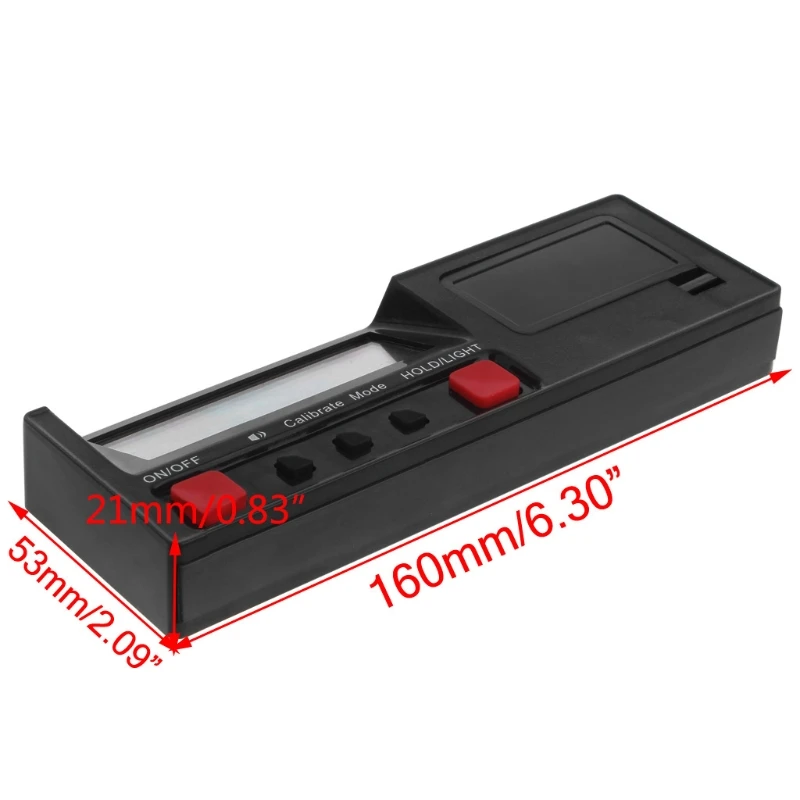 

360 degree Digital Inclinometer Protractor Angle Finder Gauge Horizontal Bevel