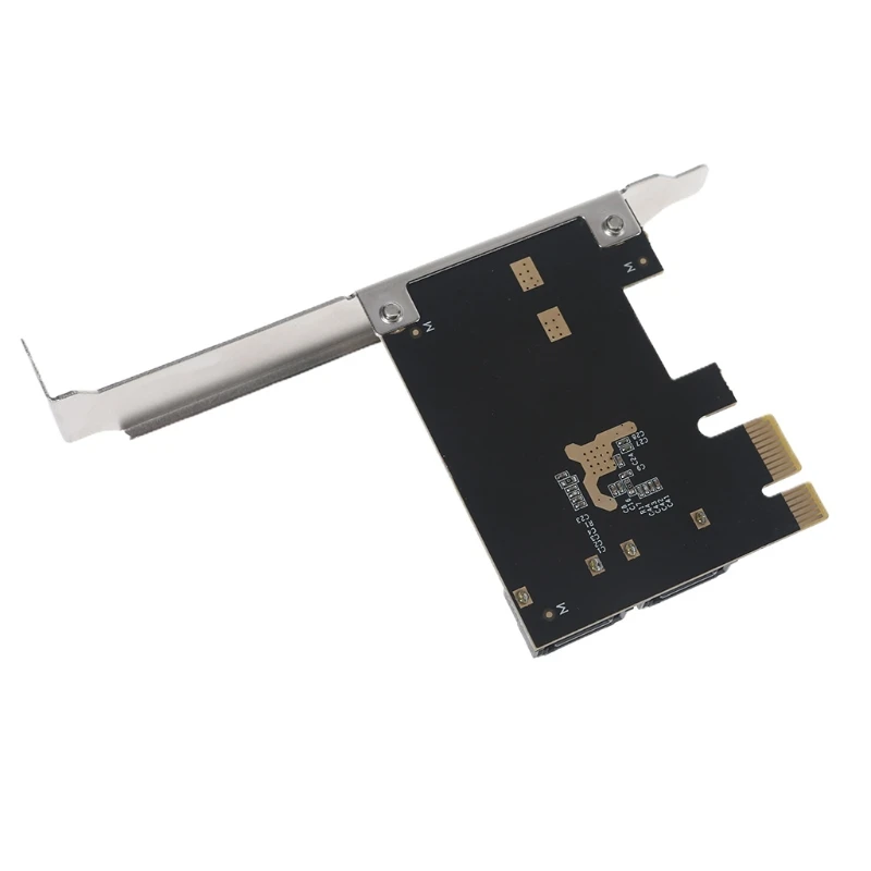 PCIE X1 на SATA3 плата расширения с двойным портом SATA PCI Express контроллер адаптер для Windows