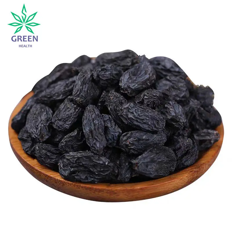 Органическая сушеная черный изюм сухие фрукты| |