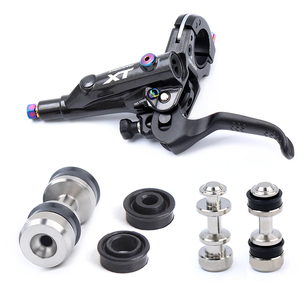 

Bicycle Brake Disc Lever Piston Repair Part Titanium Alloy Brake Lever Internals Kit Bike Parts For SHIMANO DEORE XT M785 M8000