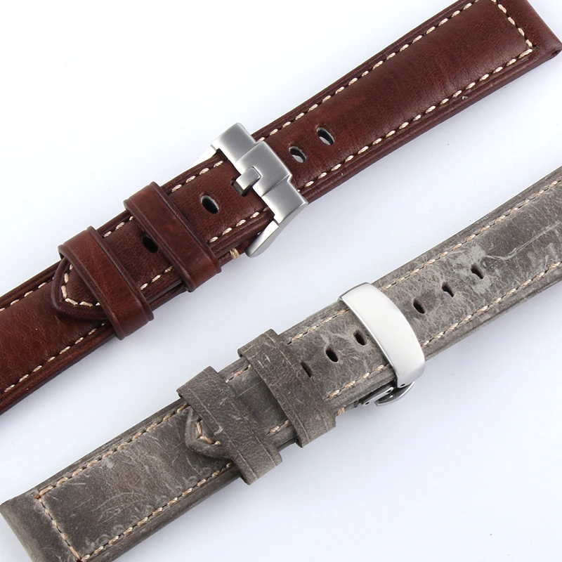 Ремешок итальянский Retrol из натуральной кожи для наручных часов браслет Samsung Gear S3