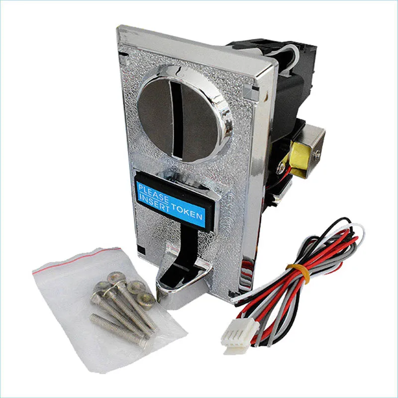 Монетоприемник Мультиакцептор ЦПУ Программируемый Электронный Механизм 6 Типовый для Аркадных Автоматов Вендинговых Машин 30 штук на.