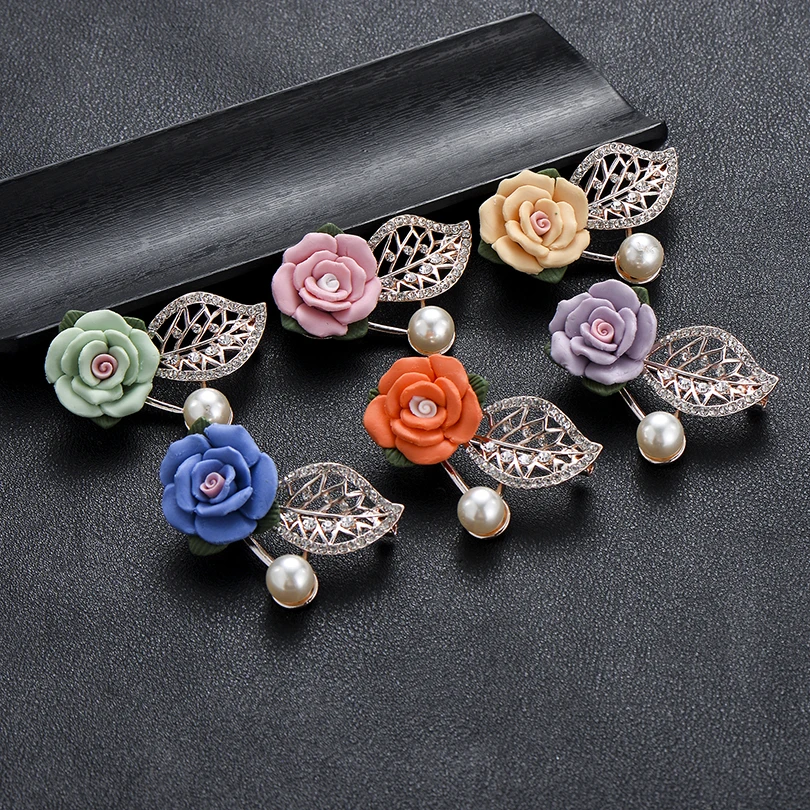 IYOE искусственные Винтажные Ювелирные изделия кристалл лист ручной работы мягкая