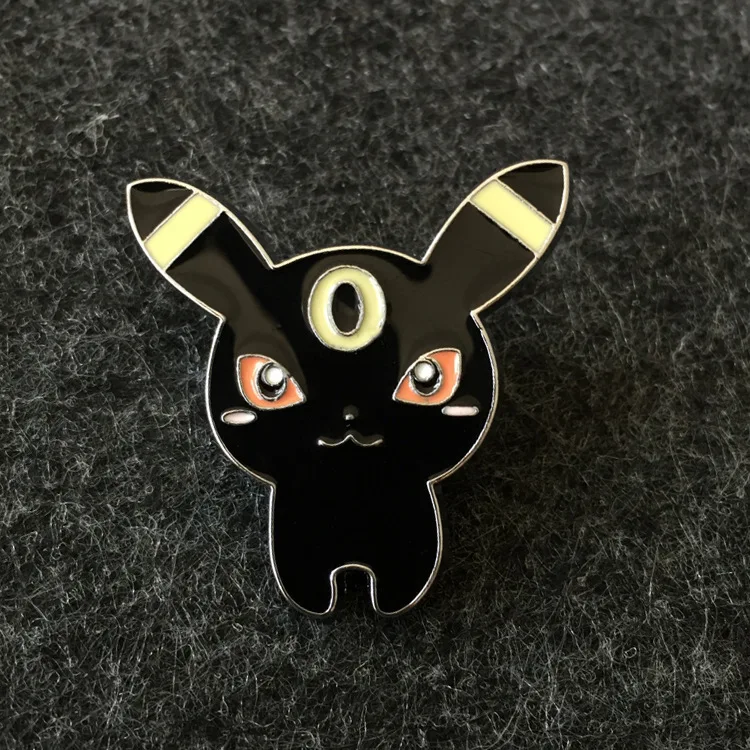 Новый Go Evee значок для костюма брошь Аниме Косплей коллекция рюкзак булавка