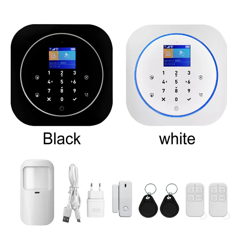 Беспроводная система сигнализации для дома Wi Fi GSM RFID ЖК клавиатура