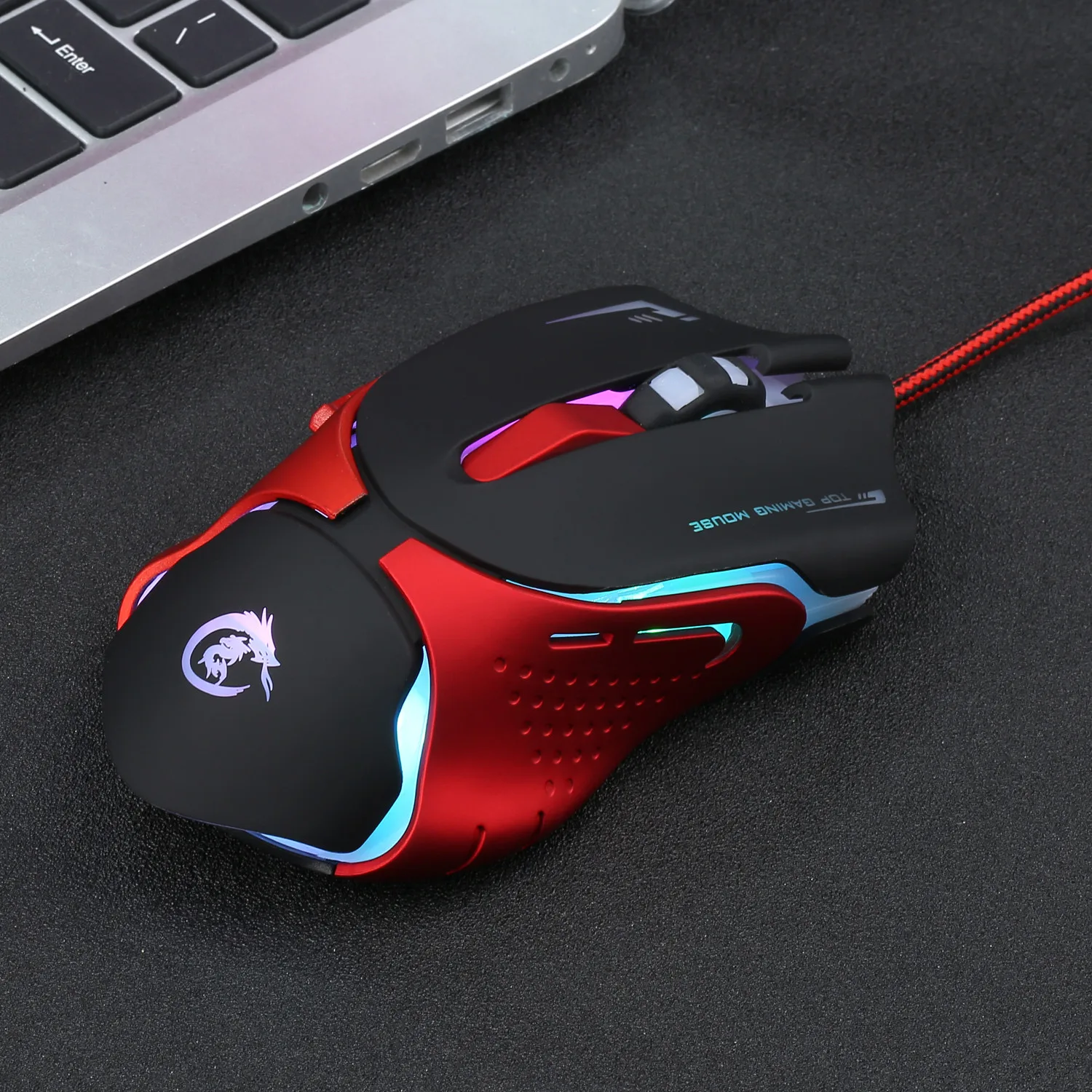 

mosunx Wired Mouse USB Optical Gaming Mouse 3200 DPI Pro Gaming Computer Mouse For Laptop PC Game 1023#2