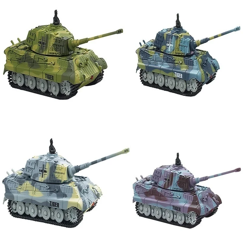 Rc Танк Портативный 1:72 пульт дистанционного управления Мини немецкий военный