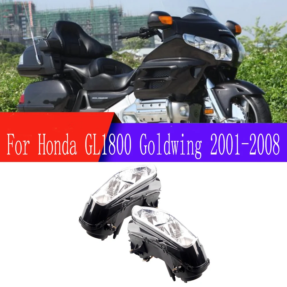 

GL 1800 Motorcycle Front Headlight Headlamp Head Light Lighting Lamp For Honda GL1800 Goldwing 2001 2002 2003 2004 2005-2008