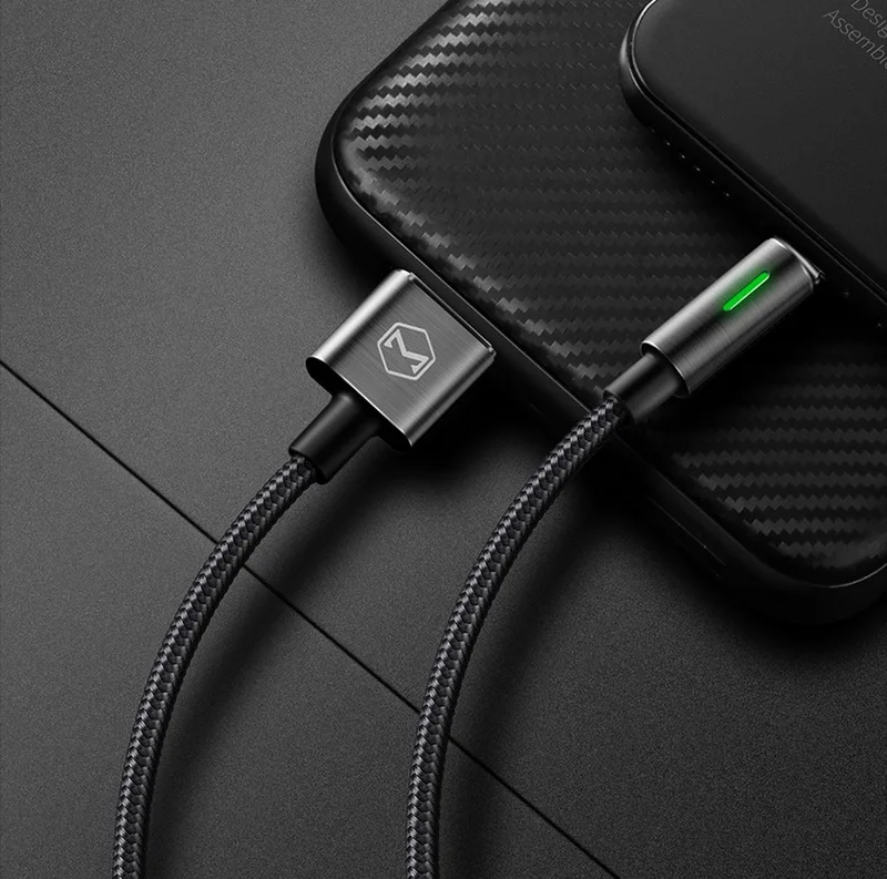 MCDODO автоматическое отключение USB зарядное устройство кабель для iPhone 11 Pro Xs Max X XR 8 7 6 6S Plus Кабель быстрое зарядное устройство кабель для передачи данных для мобильного телефона