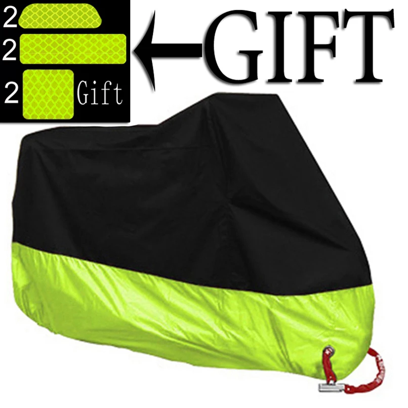 

Motorcycle Cover 190t cover motorcycle M-4XL Rain proof Waterproof Outdoor Coat Uv Protector Bike Rain Dustproof Covers Scooter