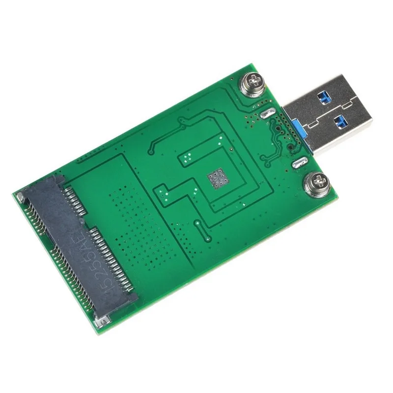 MSATA к USB3.0 адаптер модуль карты Wi-Fi Mini PCIE mSATA SSD флеш-накопитель USB 3 0 конвертер