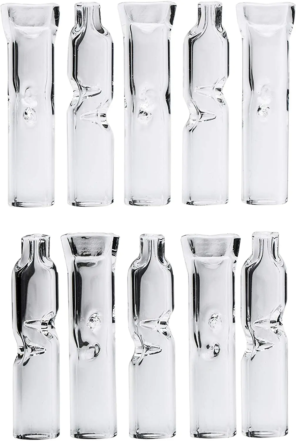 Наконечники для стеклянного сигаретного фильтра Премиум-Качества-упаковка из 10