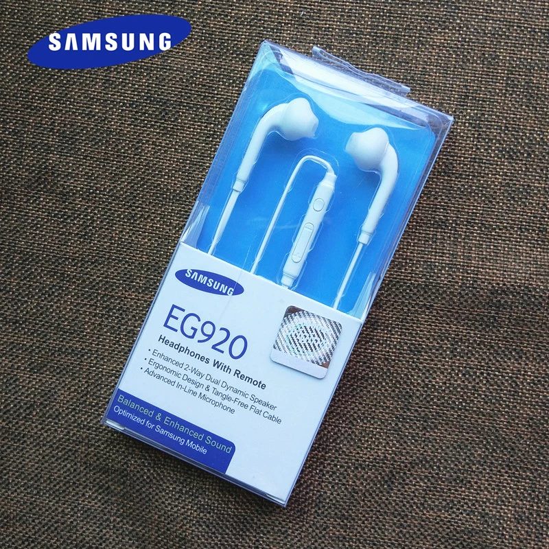 Наушники вкладыши Samsung 3 5 мм с динамиком управления для Galaxy S6 S7 Edge S3 S4 S5 A5 A7 A8 A9 A10 A20