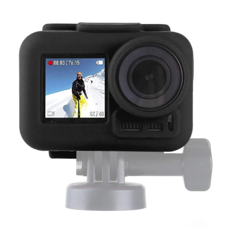 PULUZ силиконовый защитный чехол для DJI Osmo Action с рамкой | Электроника