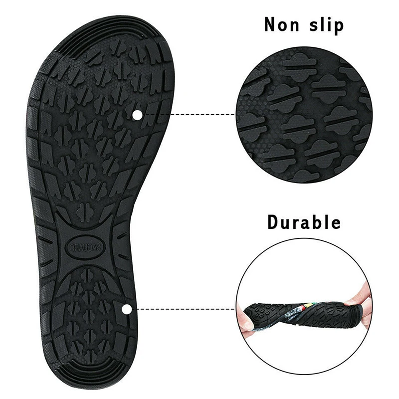 

Barefoot Shoes Men Summer Water Shoes Woman Swimming Diving Socks Non-slip Aqua Shoes Beach Slippers Fitness Sneakers 23 Colors