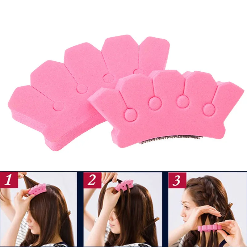 2 размера на выбор волшебная губка заколка для волос очаровательный французский