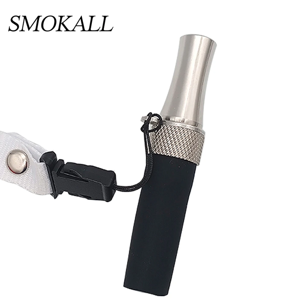 

10Pcs Stainless Steel Hookah Mouthpiece With Rope Shisha Mouth Tips Cigarette Accessories Boquillas Cachimba Narguile Pipe