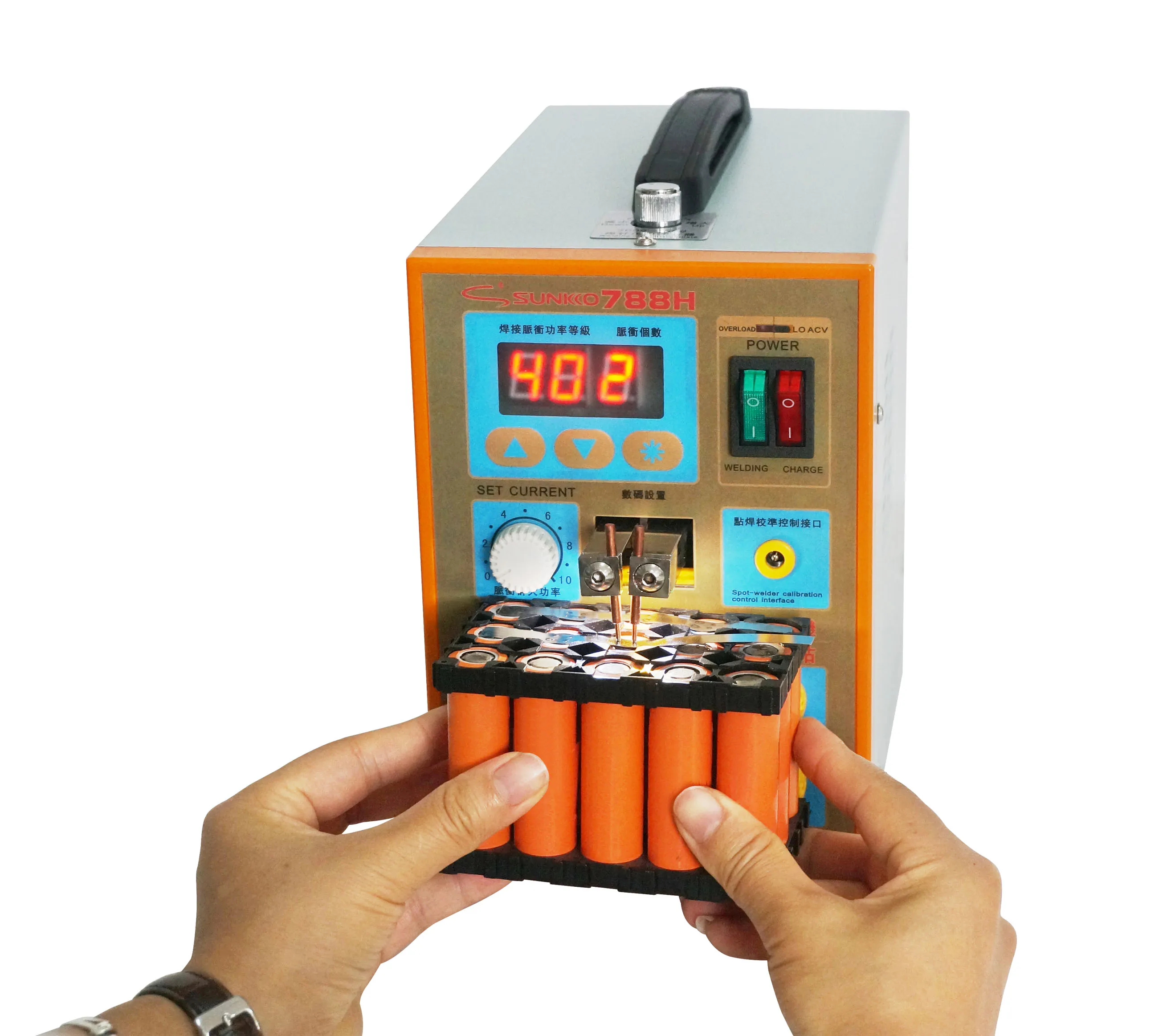 SUNKKO 788H 18650 lithium Battery Spot Welder Machine 1.5KW Multifunction DC Charging Function Pulse Pack Soldering Station | Инструменты