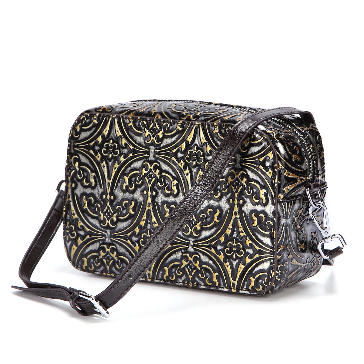 Высококачественные Женские тисненые сумки через плечо в национальном стиле