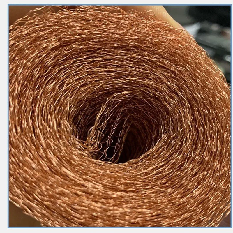 

100mm Width 1-10 Meter 4 Wires Pure Copper Mesh Woven Filter Sanitary Food Grade For Distillation Moonshine Home Brew Beer