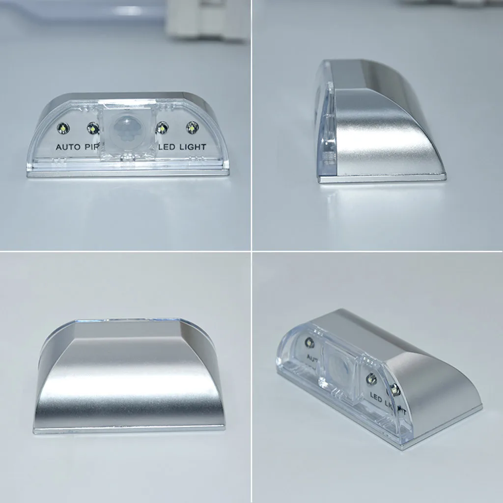 Светодиодный Ночной светильник с автоматическим датчиком умный индукционный