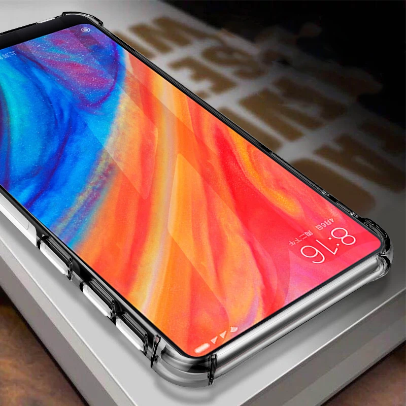 Чехол для Xiaomi Mi 10T Mix 2s Max 3 9 8 Pro Lite F3 Redmi Note 10 9C 9S 8T мягкий прозрачный противоударный