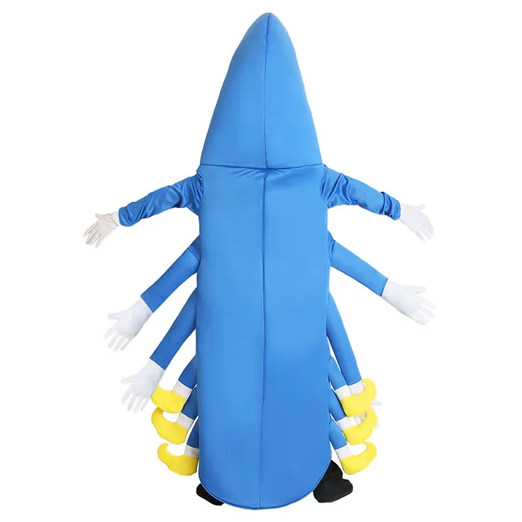 New Halloween Cute Baby Costume Blue Caterpillar Parent-child Wonderland Cosplay School Performance Funny costume |