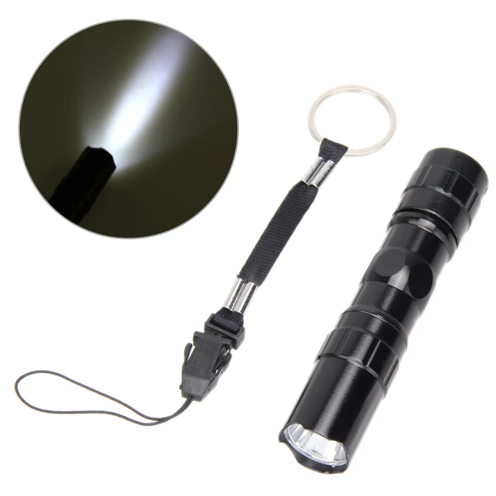 

Portable Aluminum Alloy Waterproof Mini Torch Lamp Light LED Flashlights Pocket Lantern Flashlight Waterproof Spot Lamp