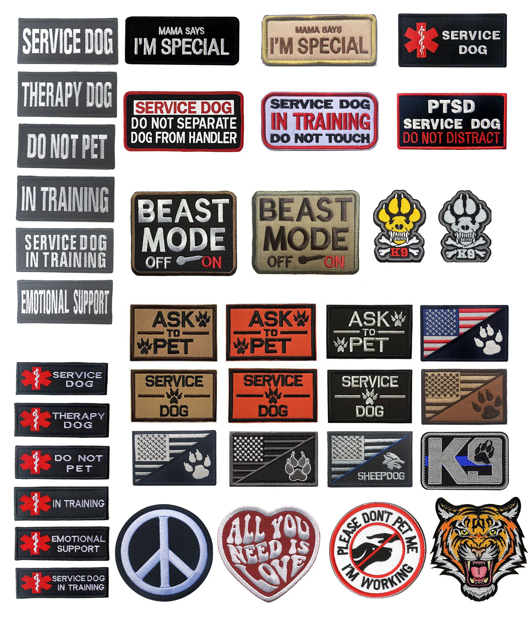 Служебная собака K9 Полицейская армейская Рабочая тренировочная направляющая